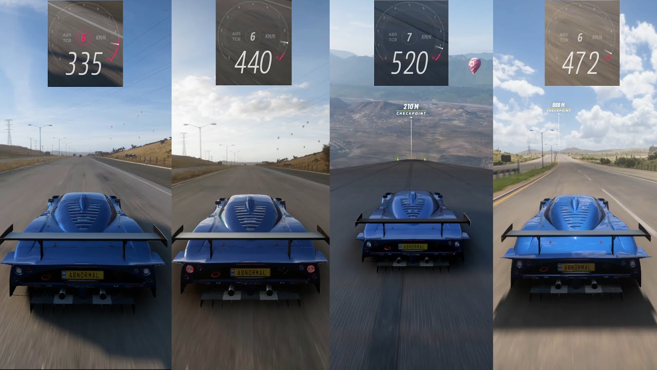 Maserati MC12 Versione Corsa 520 Km/H Top Speed  || Forza Horizon 5 Top Speed Compilations ||