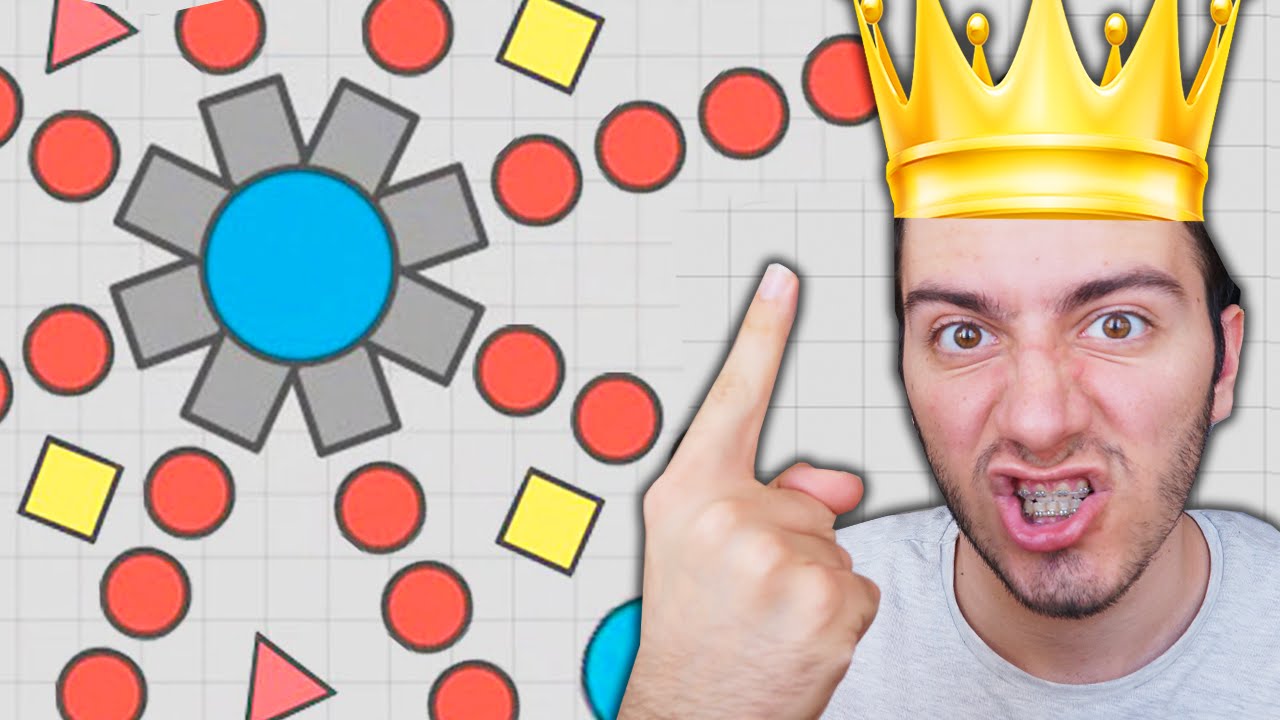 BİRİNCİ OLDUM! (Diep.io)