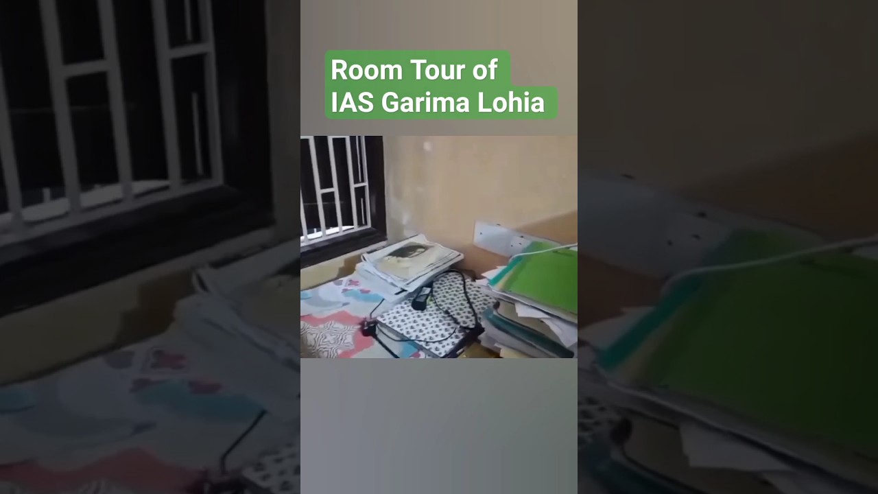 ROOM TOUR OF GARIMA LOHIA RANK-2 UPSC CSE (2022)🔥🔥 