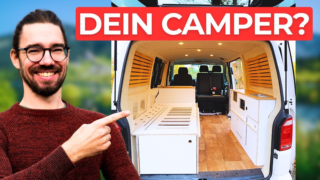 Diese Camper ROOMTOUR kannst du nachbauen 🚐 | VW Ausbau mit Bauplan