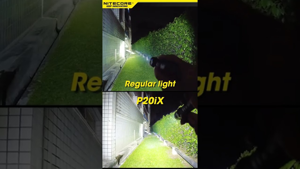 【4000 Lumens】NITECORE P20iX Tactical Flashlight