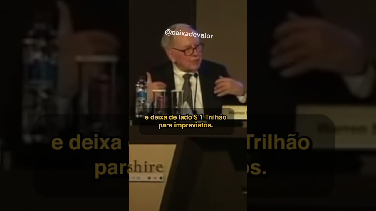 ATIVOS PRODUTIVOS OU OURO? Warren Buffett. #shorts