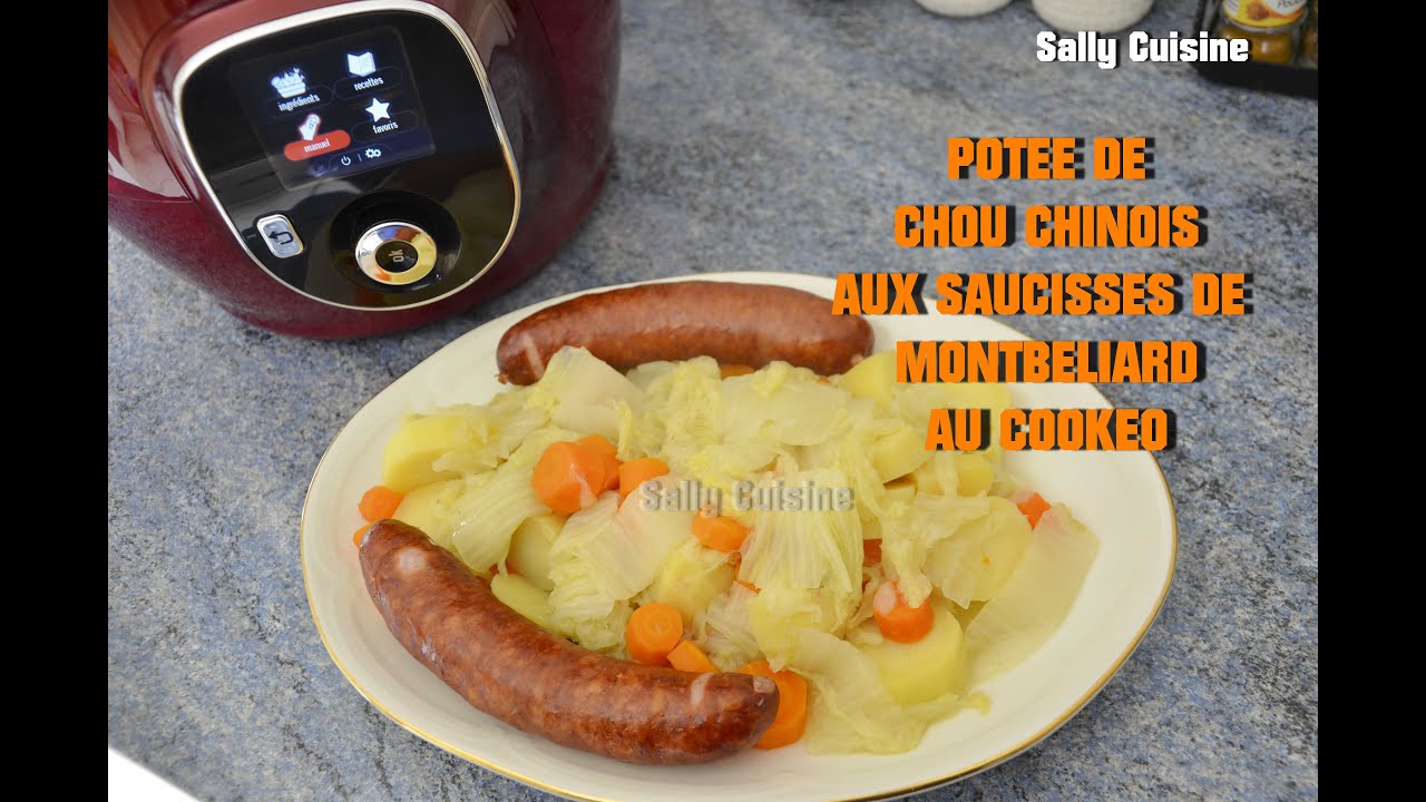 POTÉE DE CHOU CHINOIS AUX SAUCISSES DE MONTBÉLIARD | SALLY CUISINE {Episode 40}