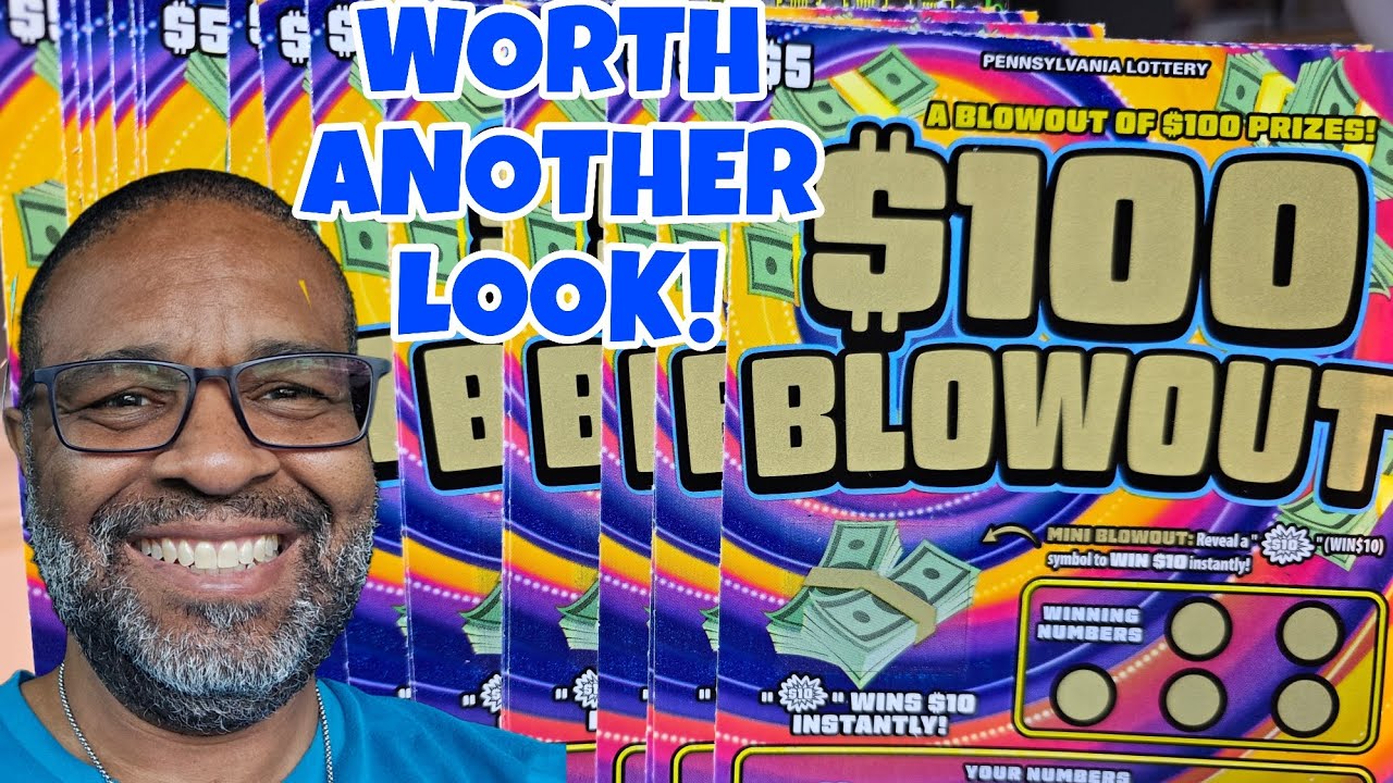 The $100 BLOWOUT scratch off ticket is definitely worth a try! 