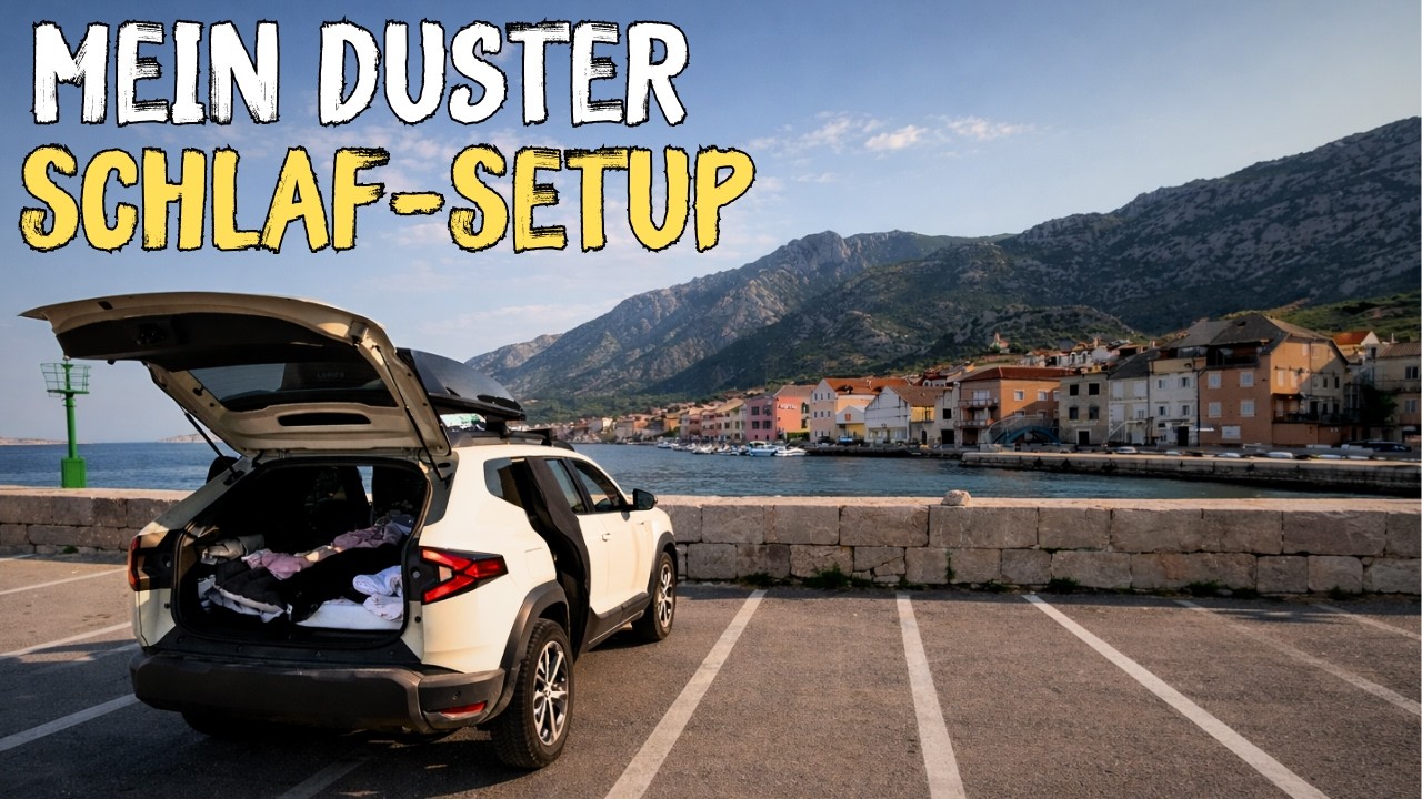 Im Dacia Duster schlafen – Mein einfaches Camper-Setup