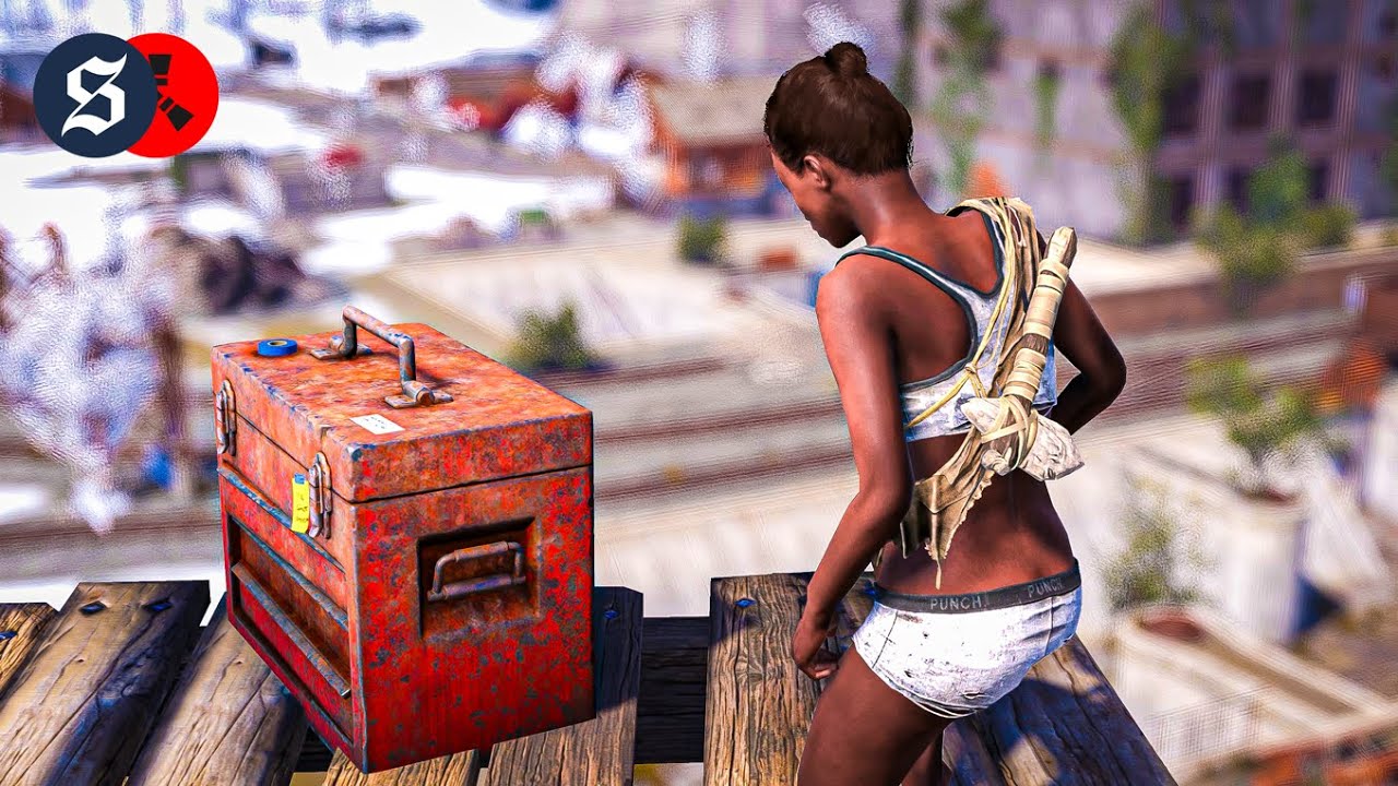 wipe day is here and it was nothing but intense 🏃🏻‍♂️ - RUST SOLO #1 S128