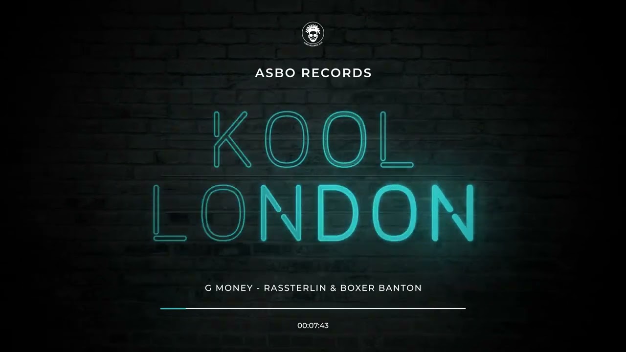 Kool London - G Money - Rassterlin (Reggae Special) 29/08/17