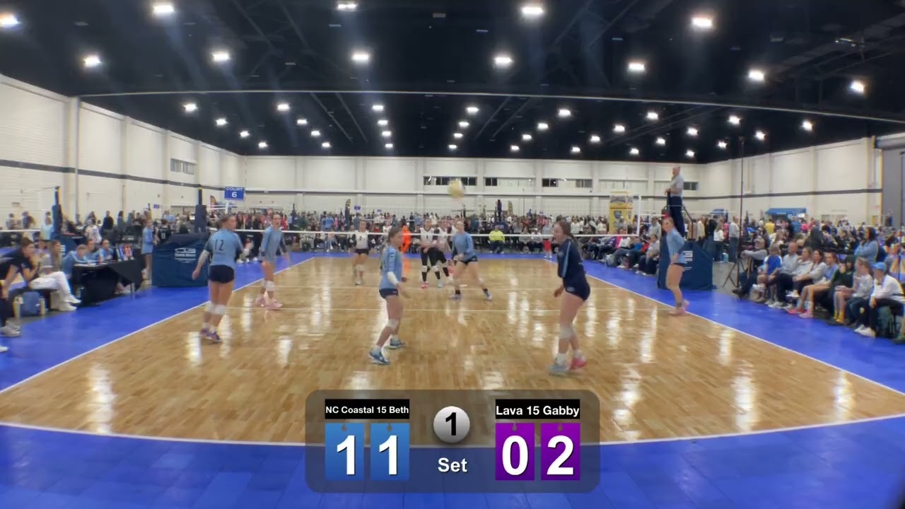 NC Coastal 15 Beth vs Lava 15 Gaby   Set 1 Match 2                                         1/18/2026