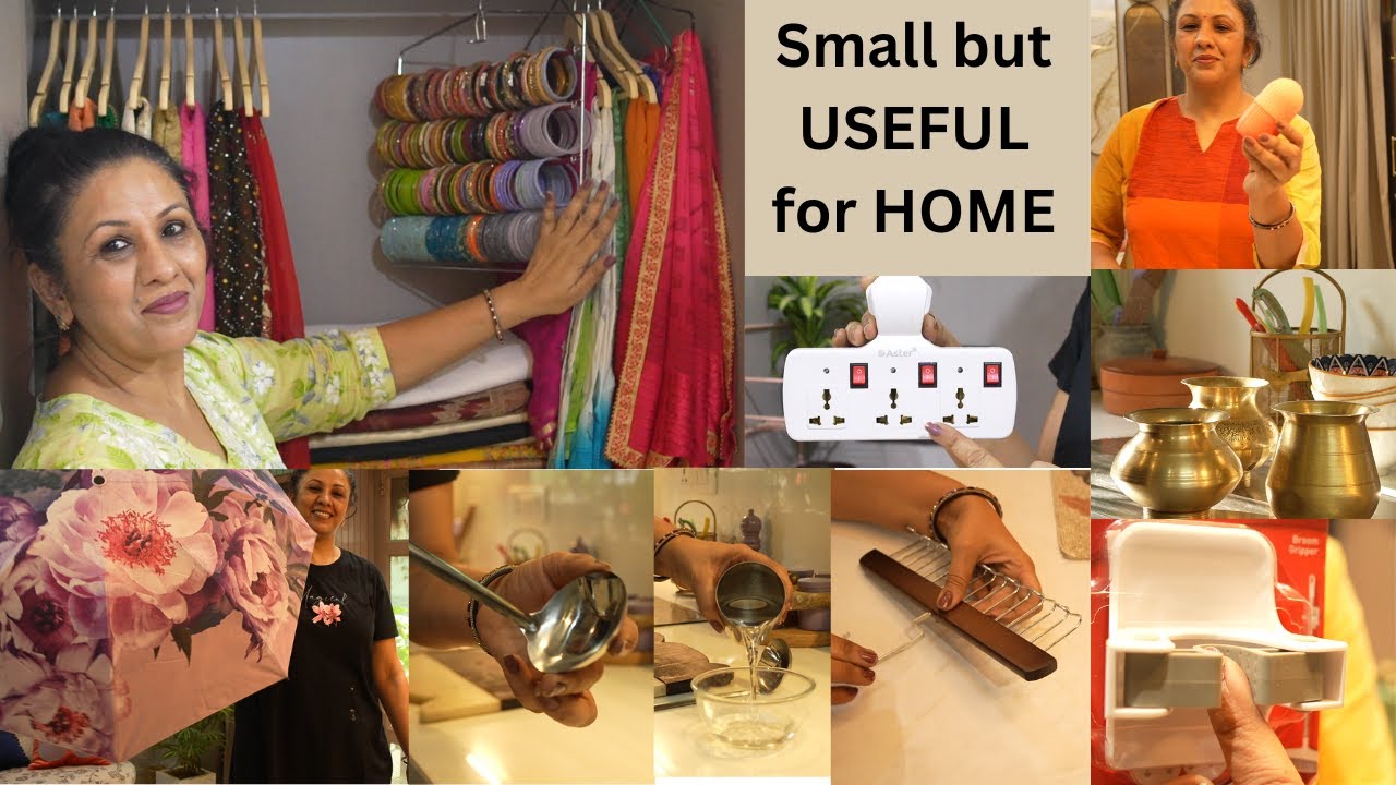 बहुत काम आएँगी ये चीज़ें , Must-Have Small Home and Kitchen Products You Need || Home Organization