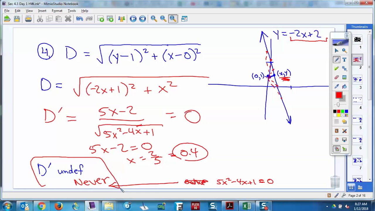 Jan. 12 Class Video