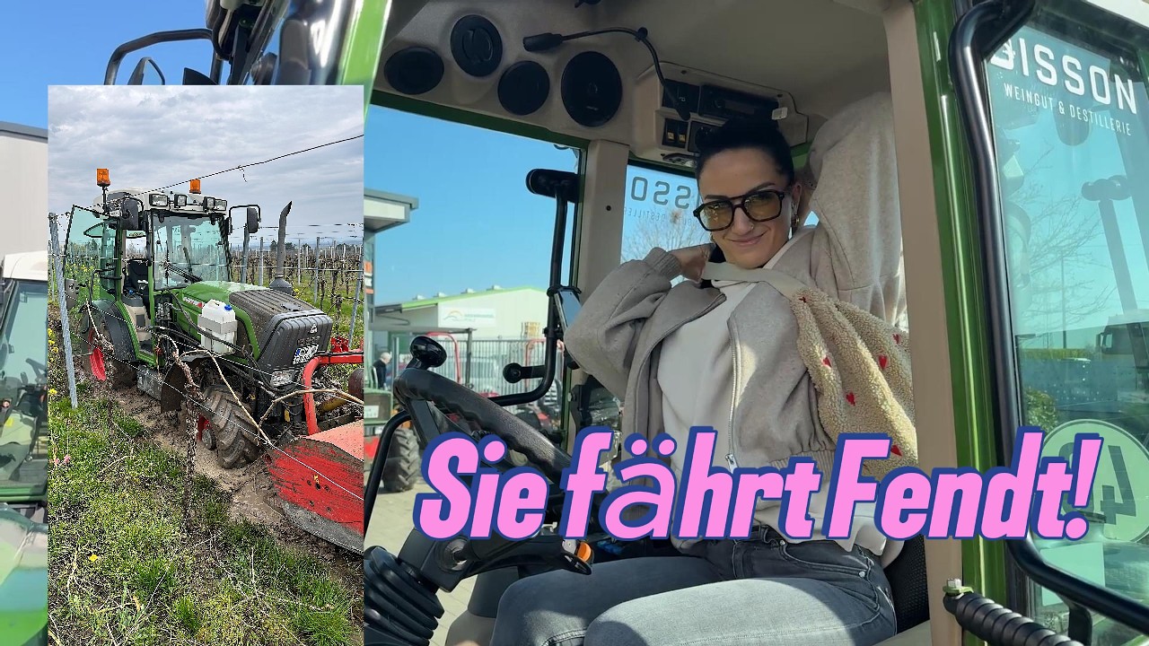Sie fährt zum ersten mal wieder Fendt Vario