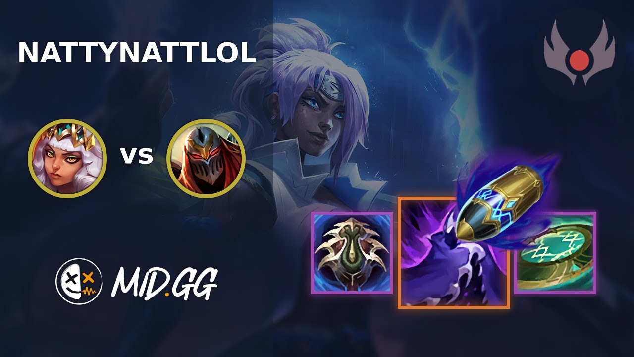 MID.GG: [ NattyNattLoL ] Qiyana JUNGLE vs Zed | EUW GRANDMASTER | LOL Season 2025