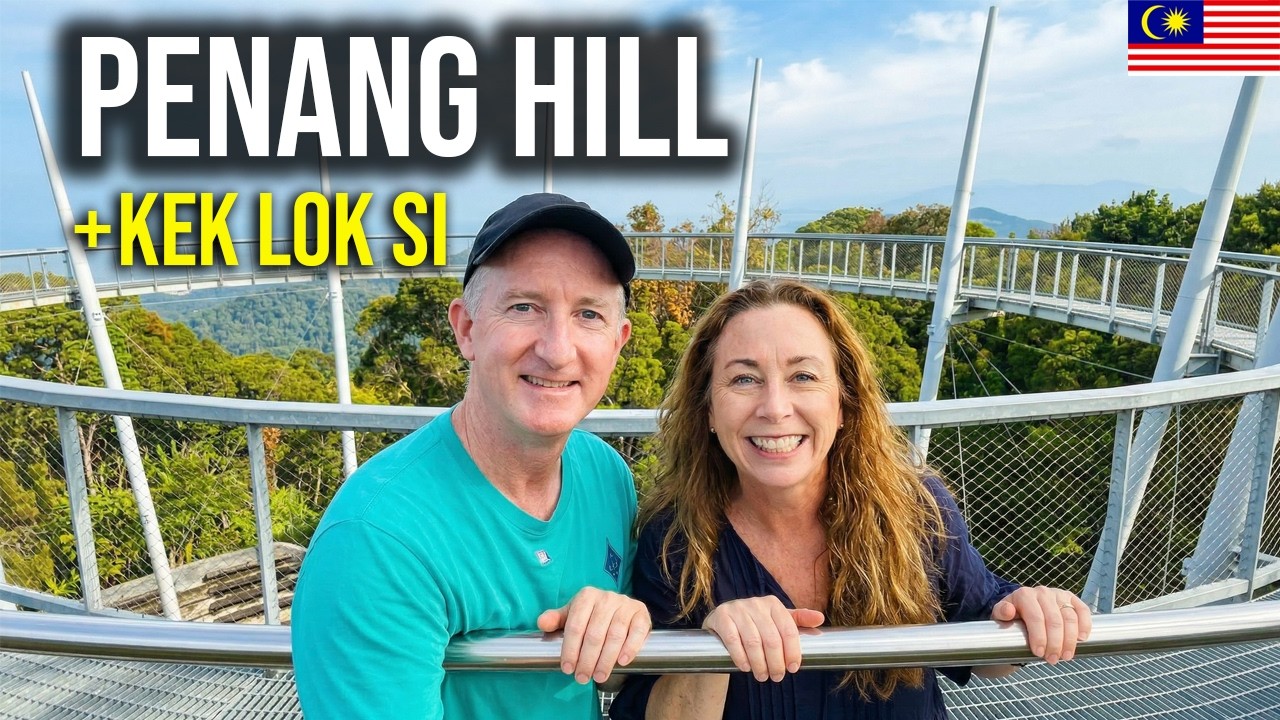 Is Penang Hill Worth It? 🇲🇾 Funicular, The Habitat & Kek Lok Si Temple