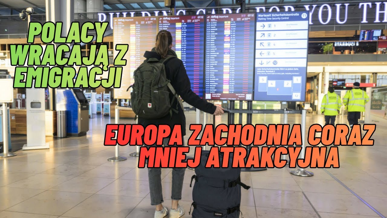 Polacy wracają z emigracji. Zachód coraz mniej atrakcyjny