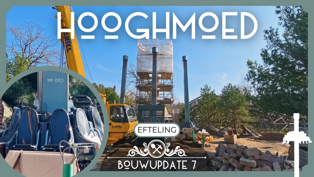 DROPTORENS geïnstalleerd! - Hooghmoed Efteling [Update #6]
