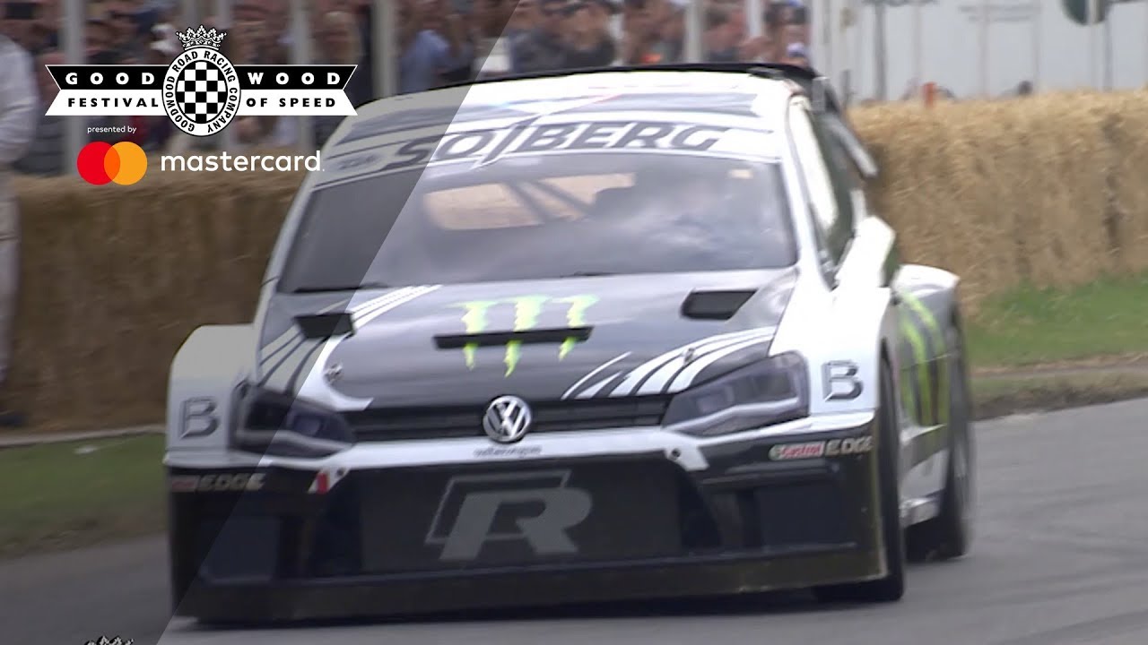 Petter Solberg's rugged FOS shootout run in 600hp Polo WRX