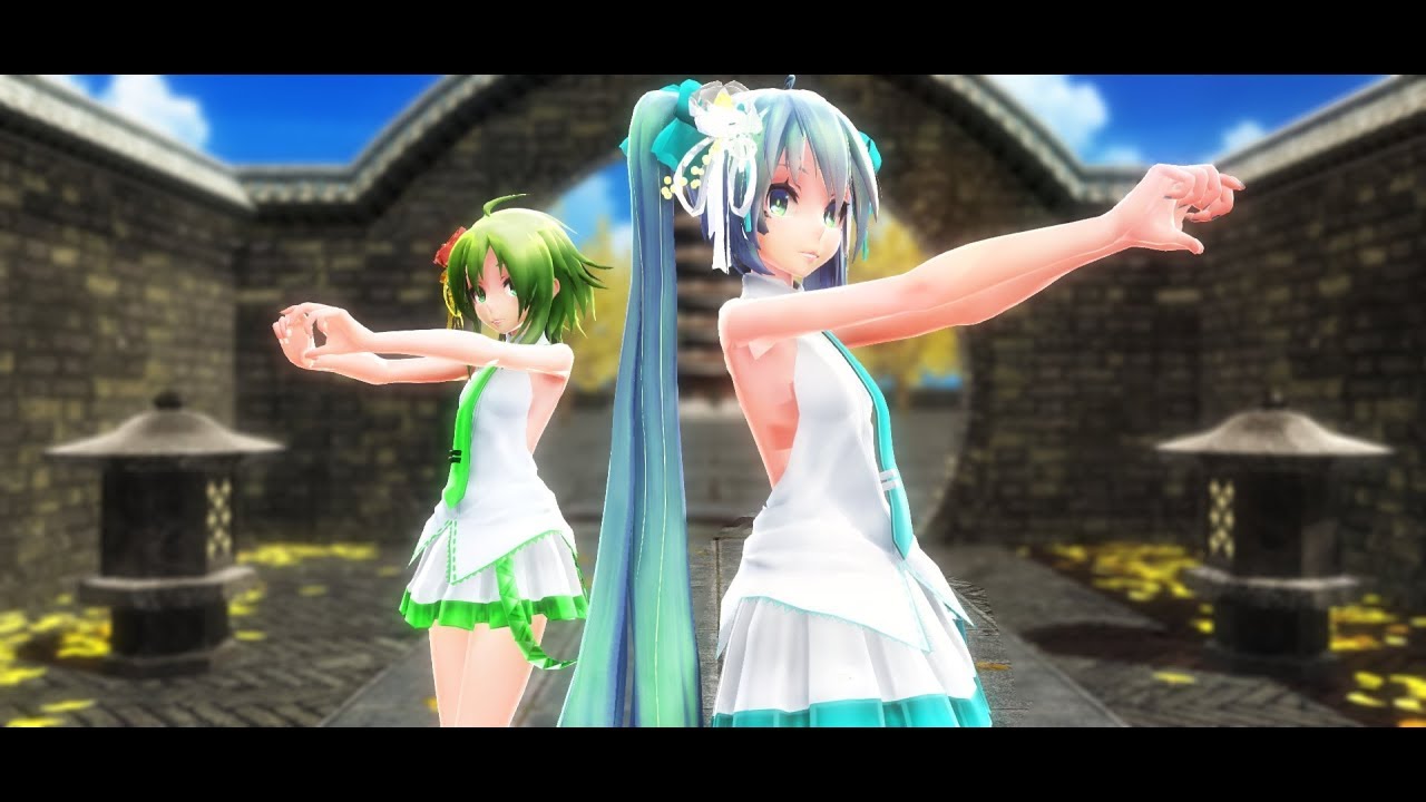 【MMD】Tda式改変初音ミク、GUMIで『CALL ME CALL ME』