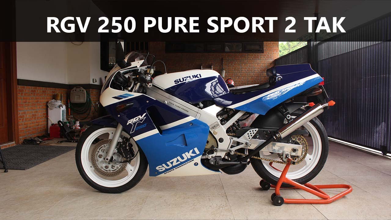 TERBUKTI 🔥 MOTOR 2 TAK CANGGIH DI MASA NYA | SUZUKI RGV 250 VJ21 INDONESIA