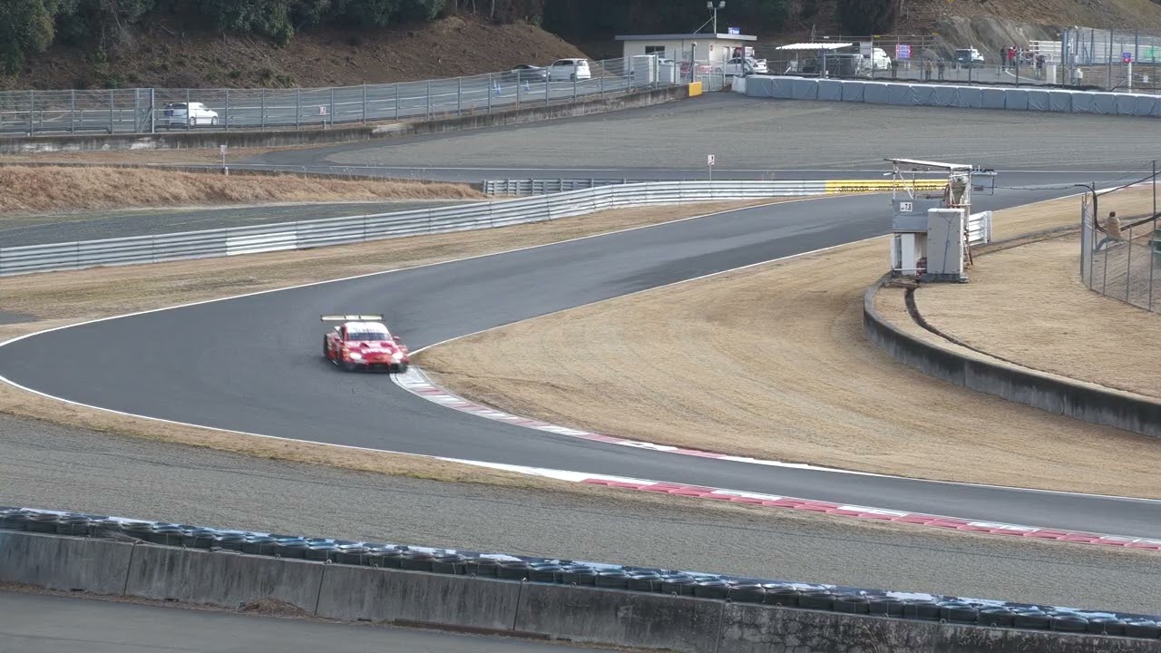 2026年2月11日岡山国際サーキットスーパーGT GT500クラスメーカーテスト2日目セッション4　①
