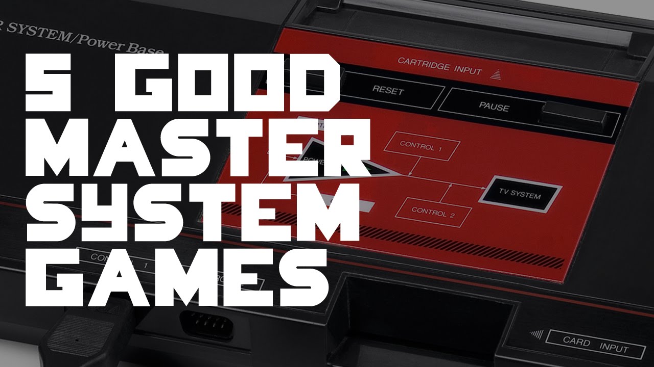 5 Good Master System Games - IMPLANTgames