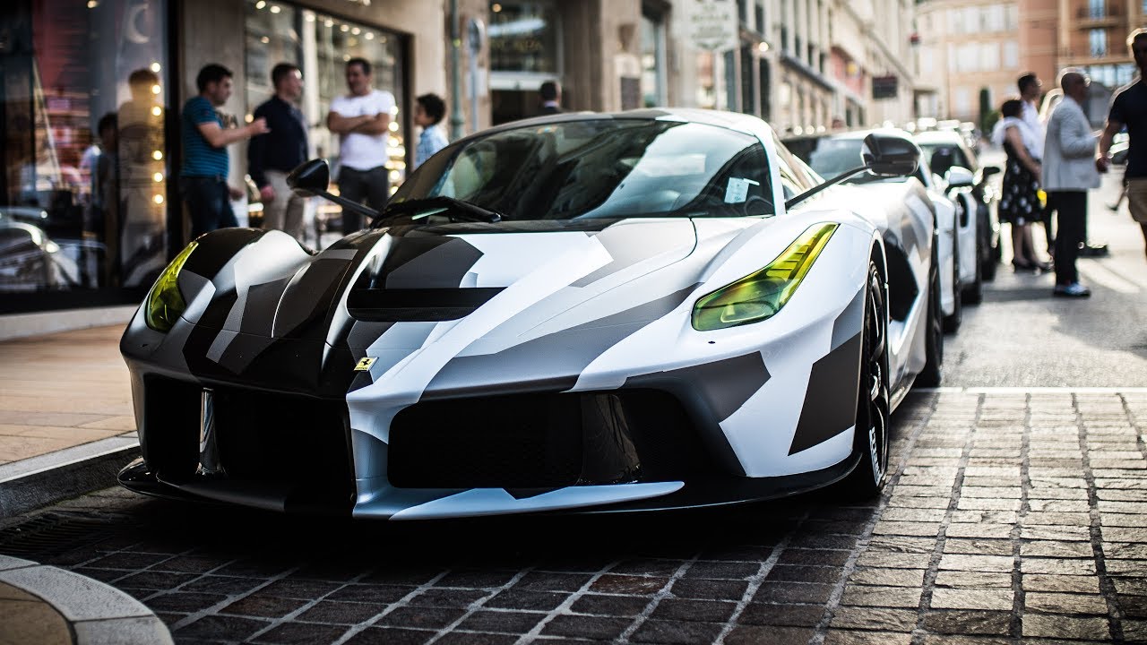 $3 MILLION FULL CAMO LaFerrari CRASHES the Monaco Grand Prix!!