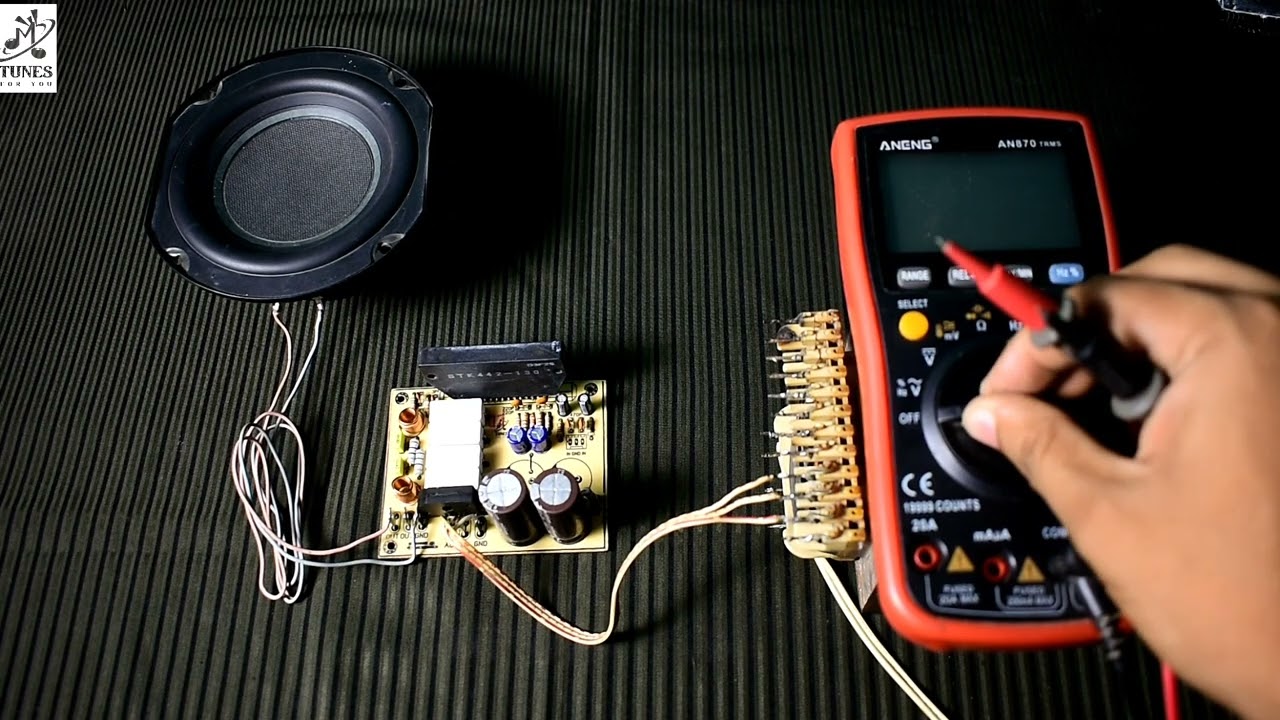 STK442-130 ic circuit bord #electronics #diy #speaker #amplifier #stk