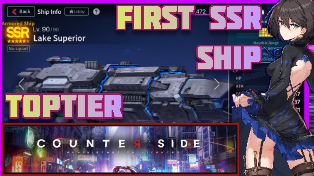 Counter:Side English - My First SSR Ship [ Lake Superior ]