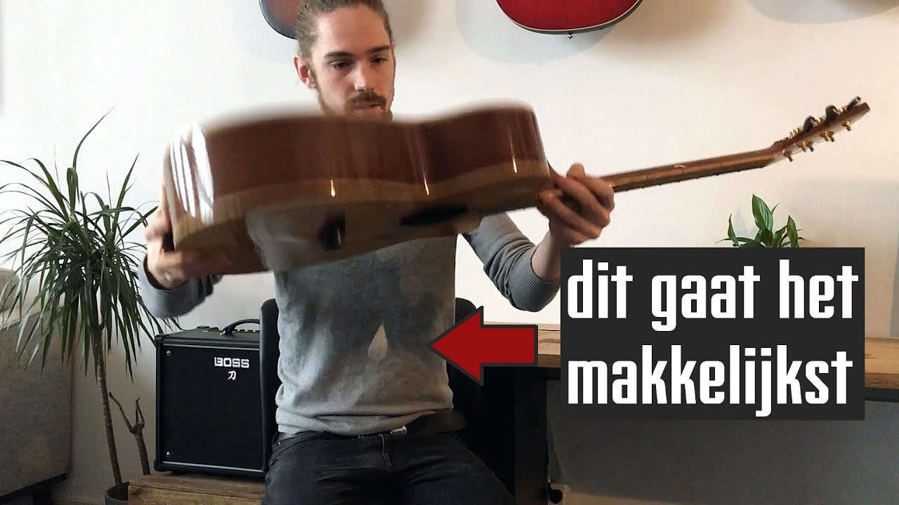 Hoe krijg je een PLECTRUM UIT JE GITAAR?