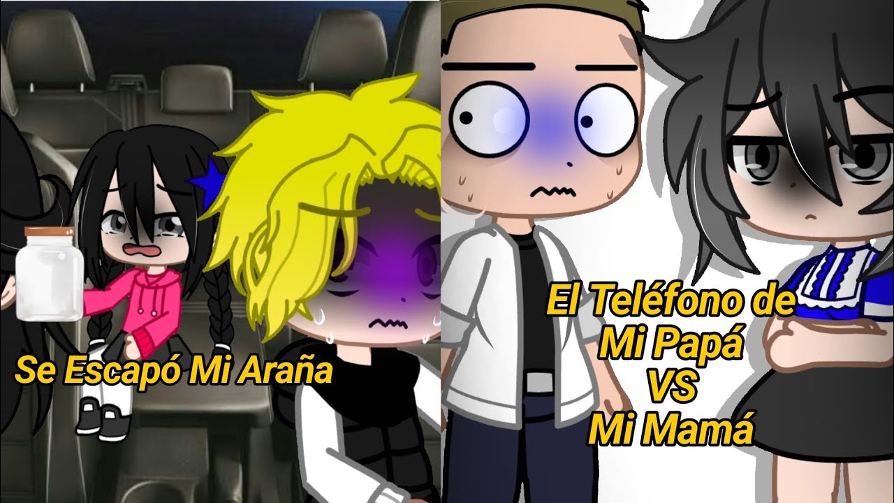 Mi Mascota Es Una Araña 🕷️/ El Celular De Mi Papá VS Mi mamá 👹