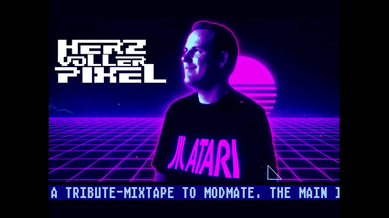 Atari Falcon 030 | Herz Voller Pixel | mOdmate tribute music-mix demo by .tSCc. (Real Hardware)