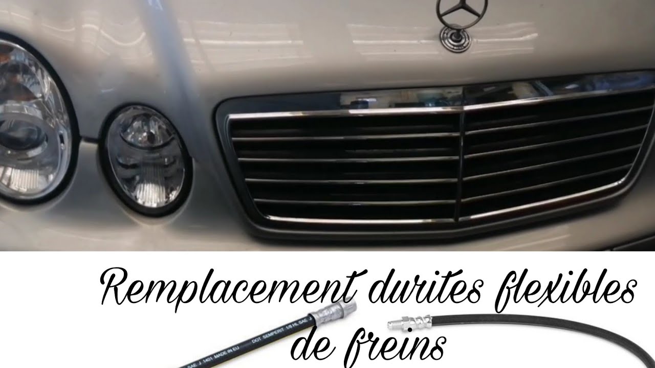 [TUTO] Changement des durites flexibles de frein sur Mercedes CLK200 W208