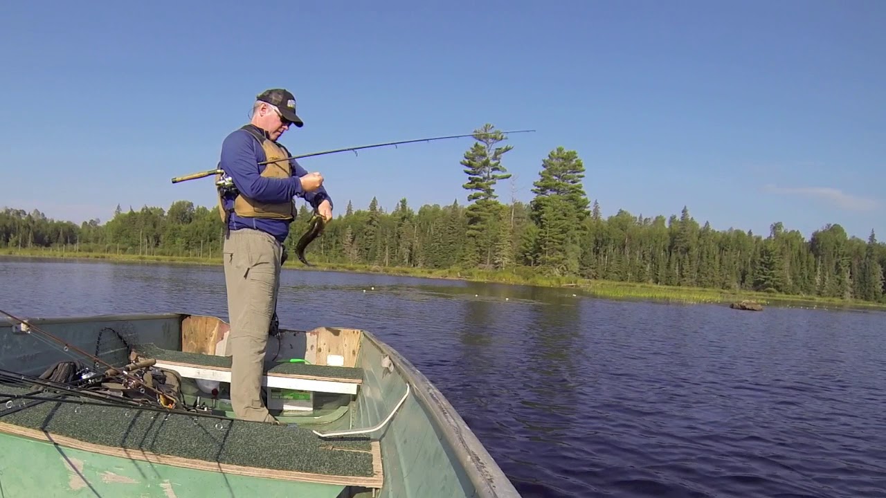 Topwater Largemouth on Quebec Back Lake