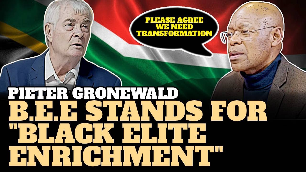 [ GROENEWALD REFUSES TO BACK DOWN ] - Journalist PUSHES TRANSFORMATION on Him, He PUSHES BACK