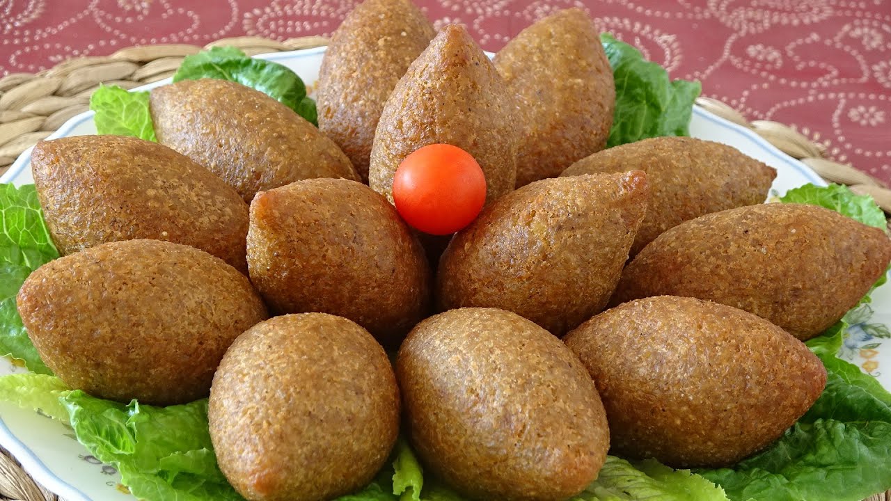 الكبة المقلية بدون هبرة بدون ماكينة وبدون طحين ولا سميد وبنتيجة روعة ومقرمشات.😋🤩