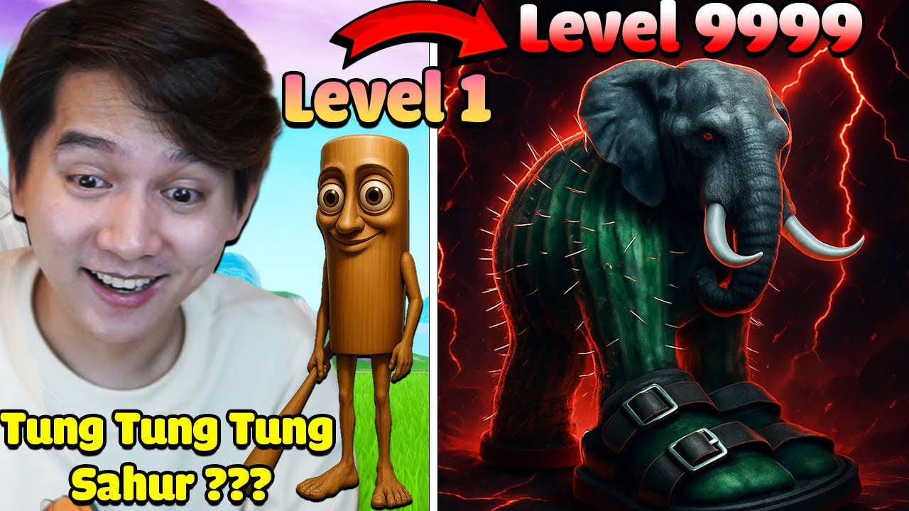 MINI GAME : TIẾN HÓA TRONG VŨ TRỤ BRAINROT ** NOOB NÂNG CẤP MAX PHÁ ĐẢO BRAINROT