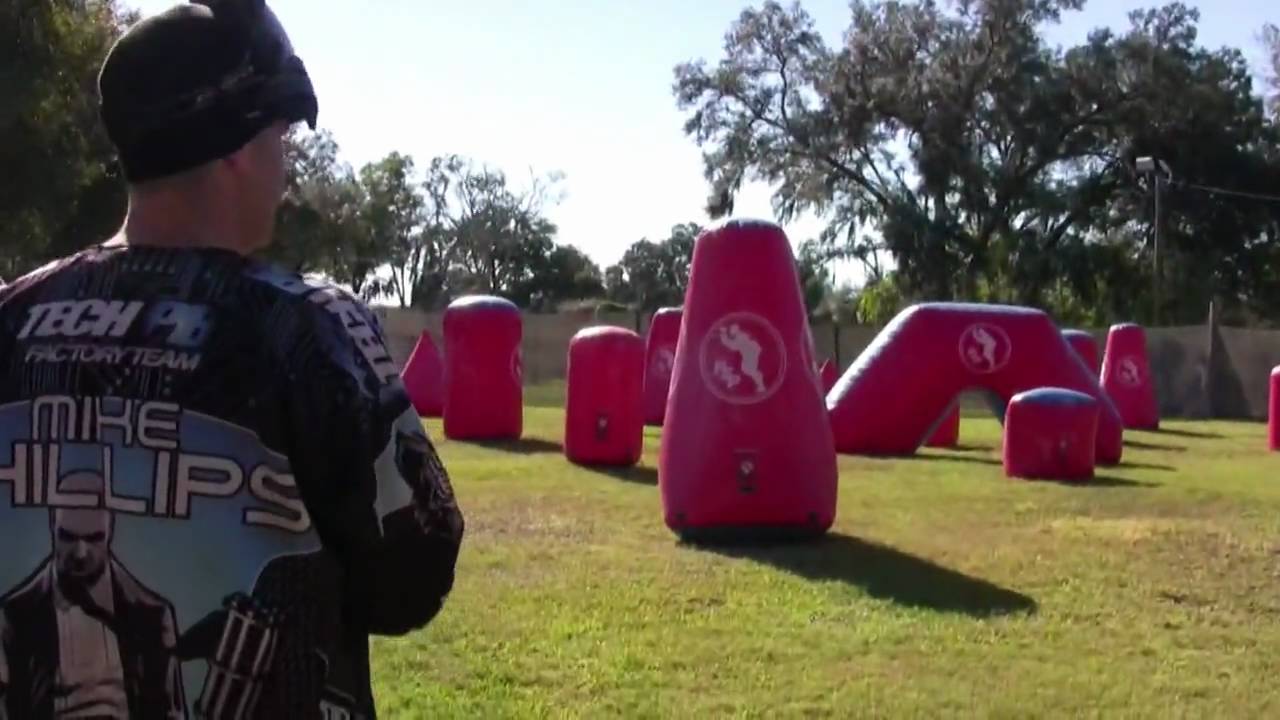Getting shot off the break in paintball? Watch this video!