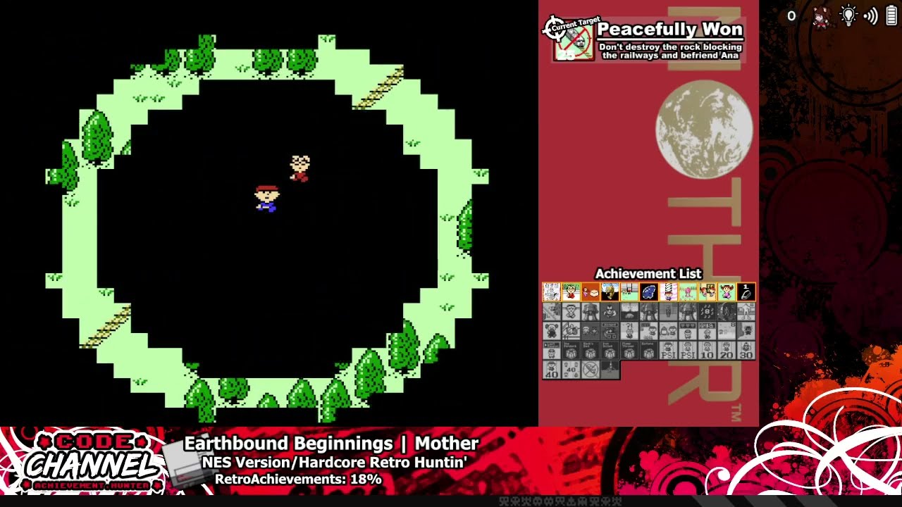 🌎Earthbound Beginnings | Mother (RetroAchievement) -- Peacefully Won
