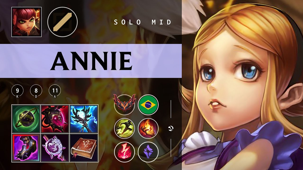 Annie Mid vs Vladimir - BR Grandmaster Patch 25.22