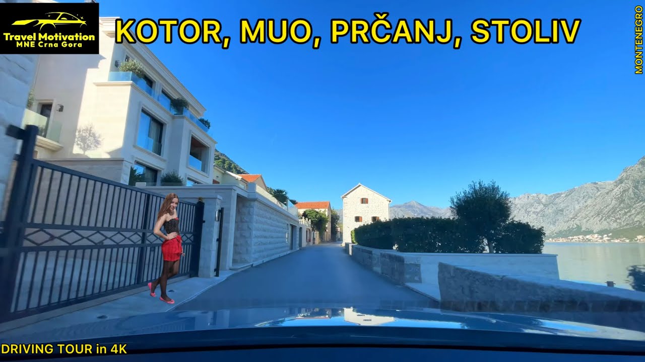 KOTOR, MUO, PRČANJ, STOLIV u Jesen 2024 - Opuštajuća vožnja obalom Bokakotorskog Zaliva