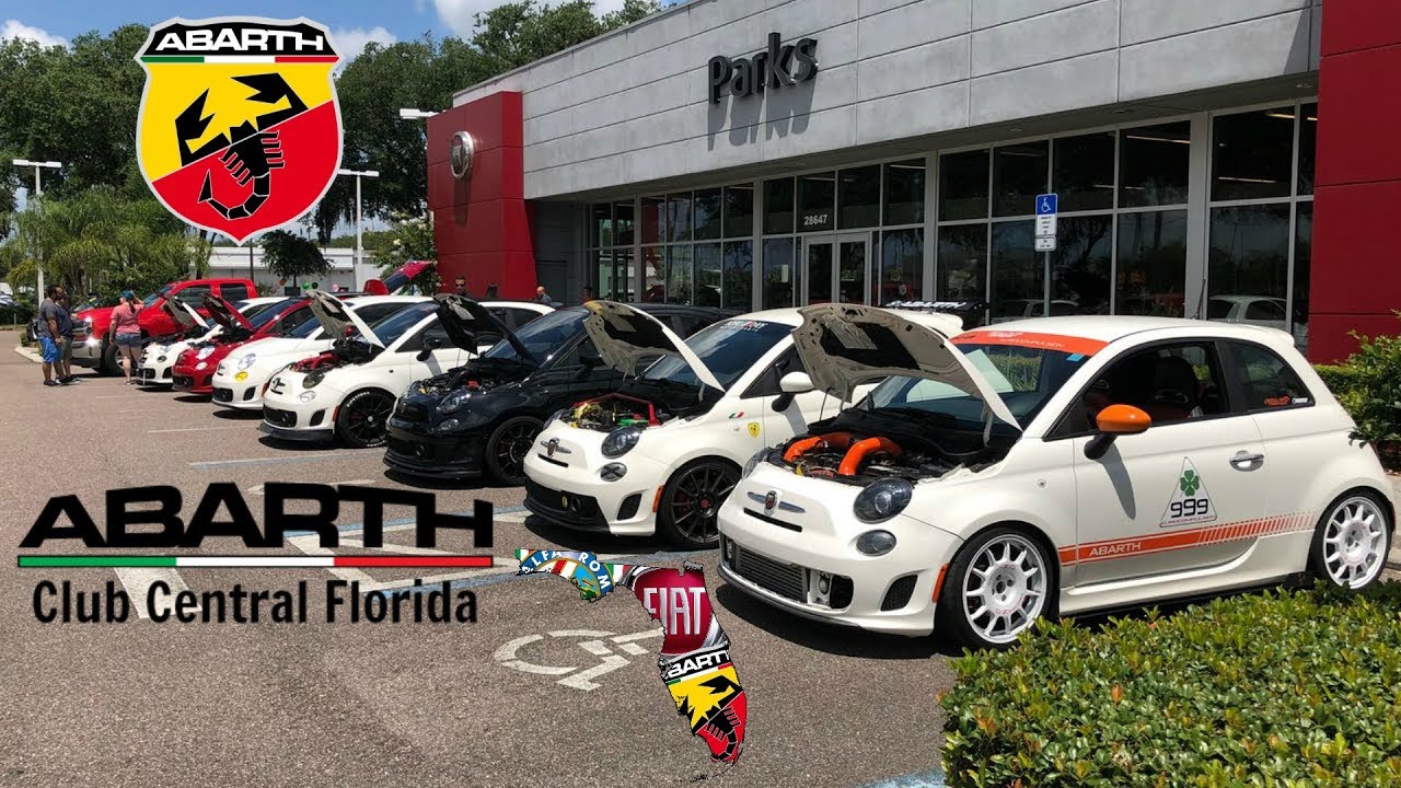 Abarth Club Central Florida Carefully Crafted Performance Meet