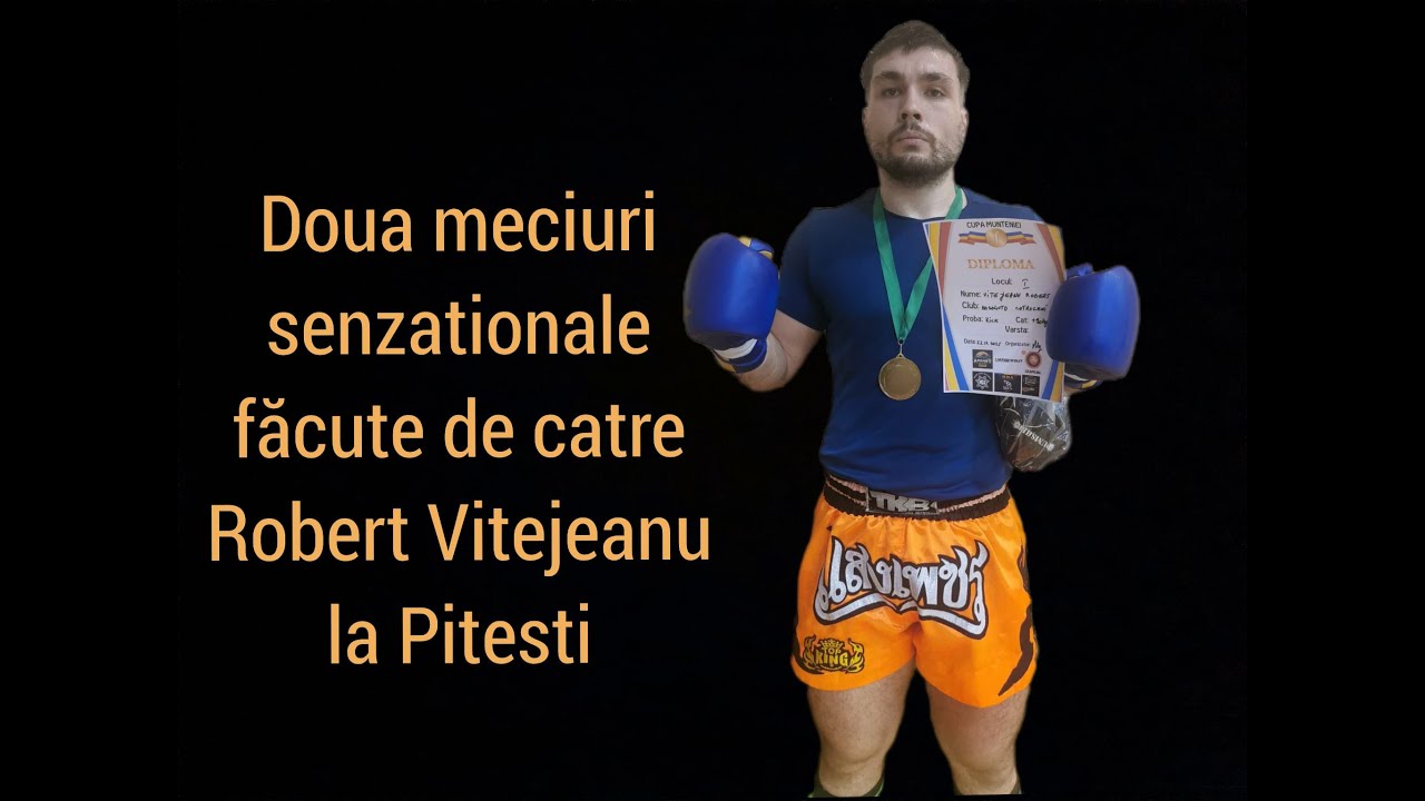 DOUA MECIURI SENZATIONALE FACUTE DE CATRE ROBERT VITEJEANU LA PITESTI