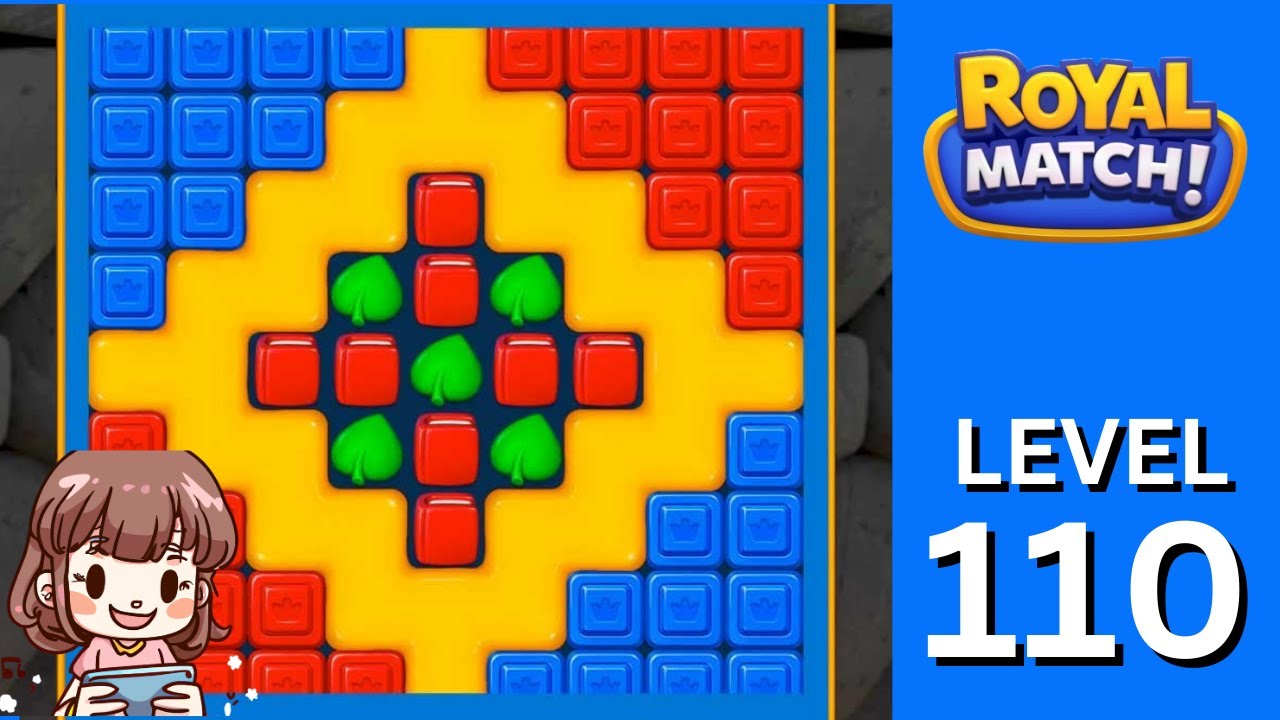 Royal Match 110 (No Boosters) 👑⚜️