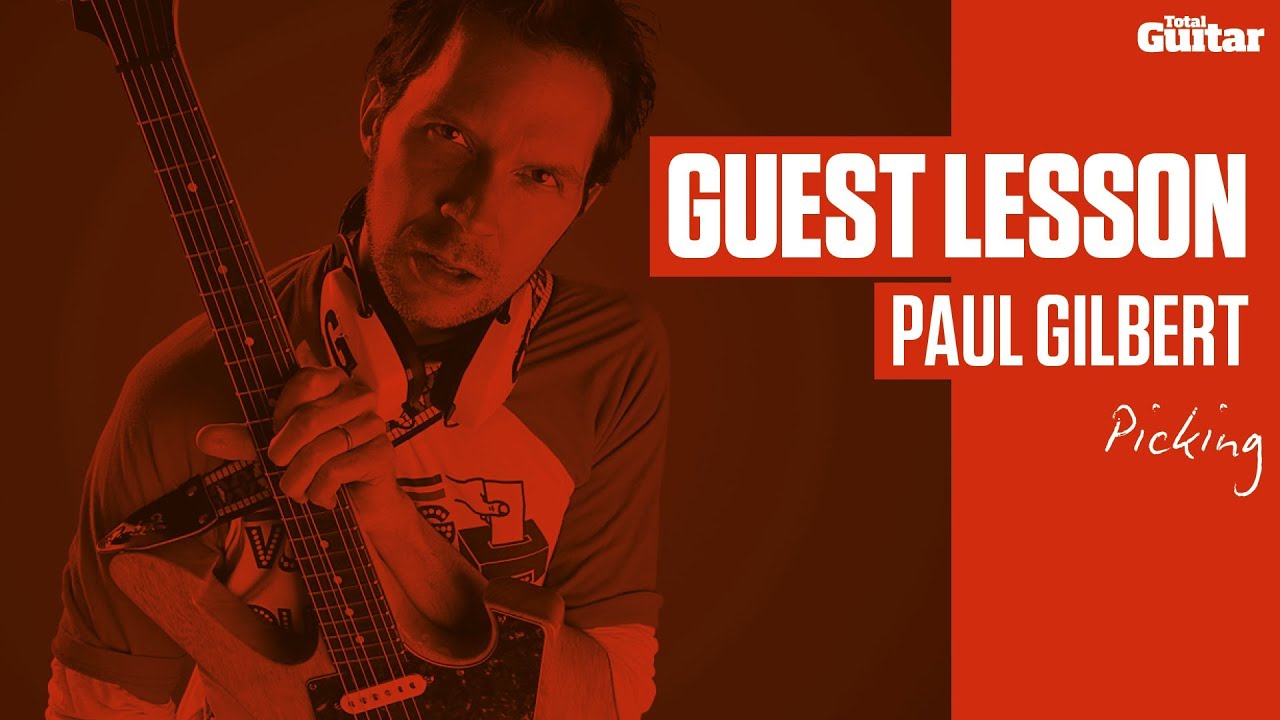 Paul Gilbert Guest Lesson - Picking (TG236)