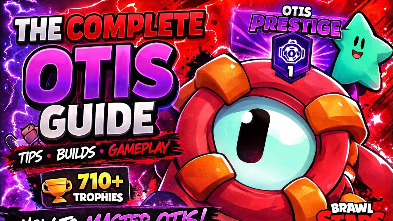 Learn Otis In 6 MINUTES| Best Build and Pro Tips! # brawlstars #guide 