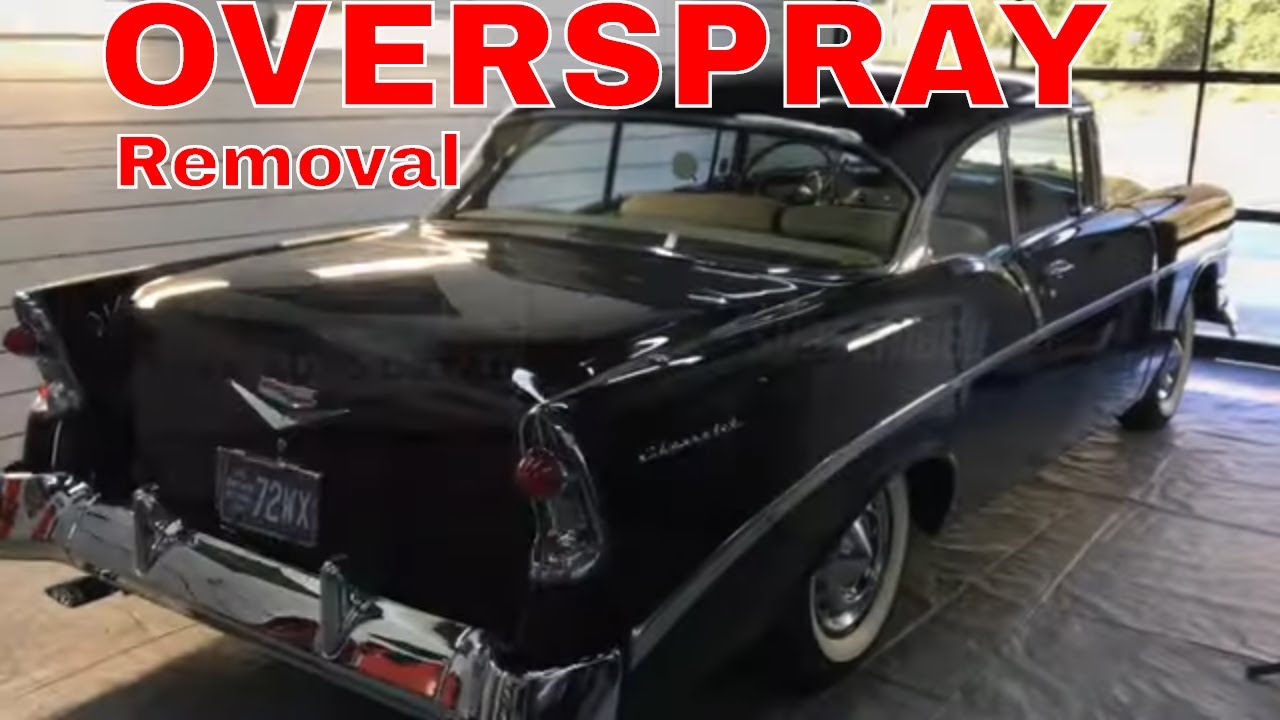 How To Remove Stubborn Overspray And What To Use!