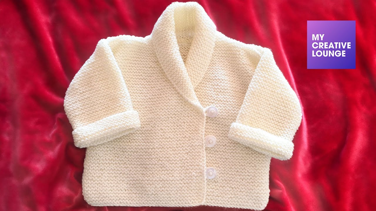 Make Baby Jacket for Newborn in Hindi - My Creative Lounge