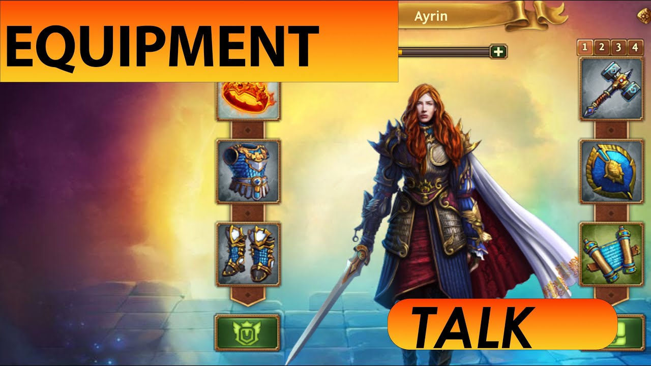 What equipment should you really use? - Hero & Captain Talk - Total Battle Guides