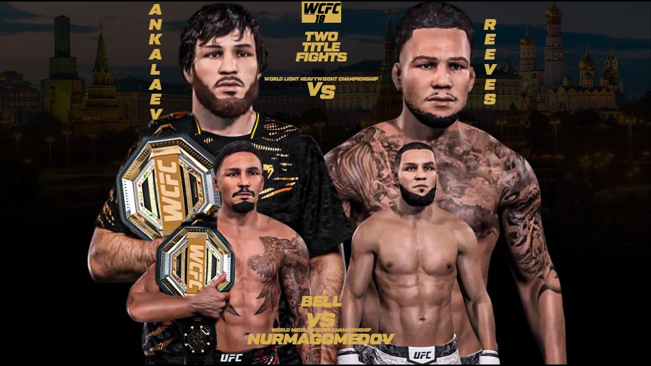 WCFC 18: Akhmed Ankalaev VS Lucas Reeves