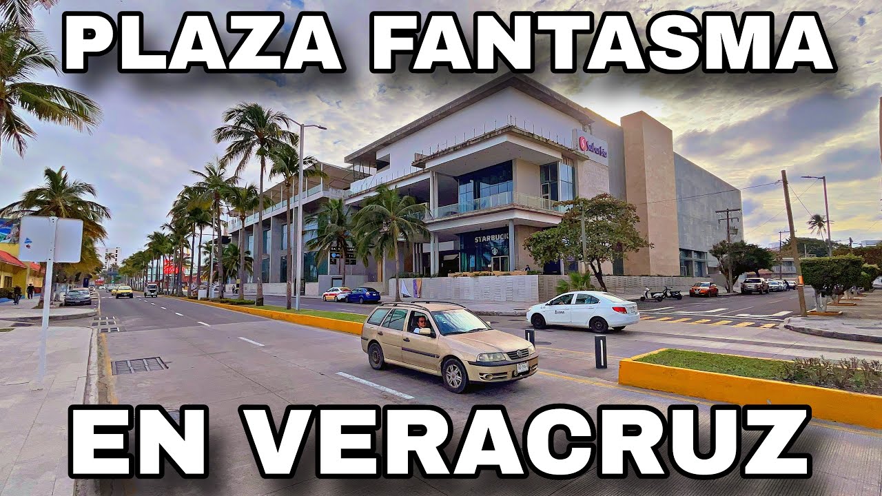 UNA INCREÍBLE PLAZA EN VERACRUZ TOTALMENTE VACÍA| EN VILLA DEL MAR 