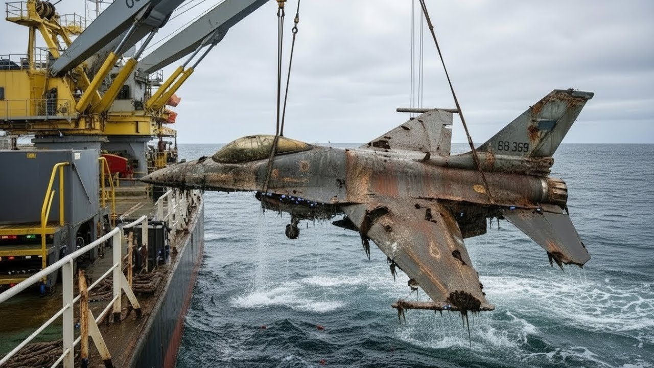 Abandoned F-16 Fighter Jet Restored Back to Life | Full Mechanical Resurrection